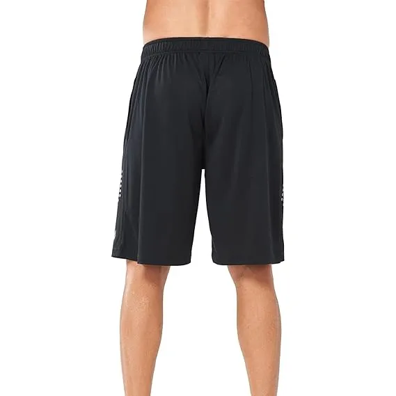 Kart Black Men's Active Wear Lycra Polyester Shorts | Active