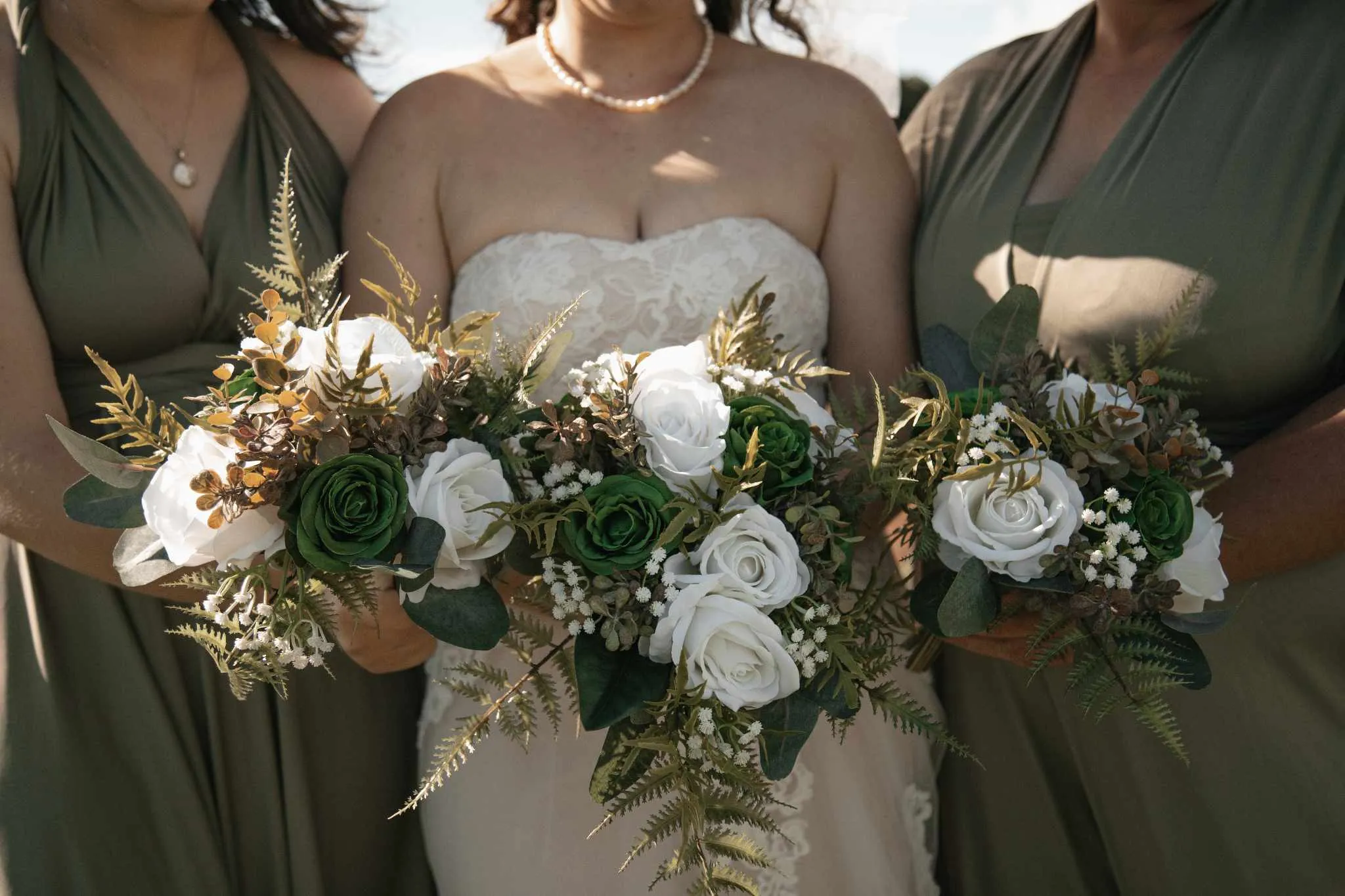 Khaki Convertible Infinity bridesmaid dress Express NZ wide