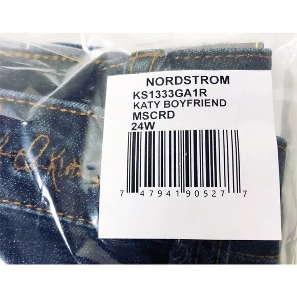 Kut From The Kloth Womens High Rise Boyfriend Jean Shorts Plus Sz 24W NWT