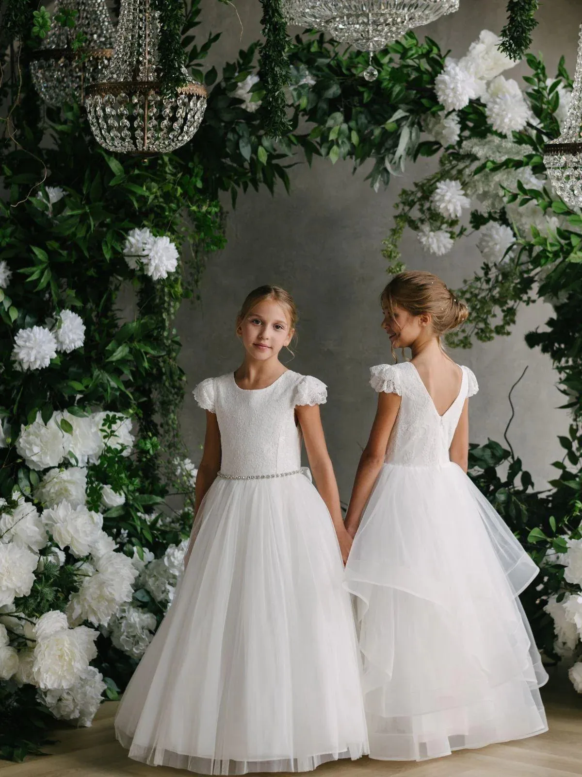 Lace Tulle Dress ES05