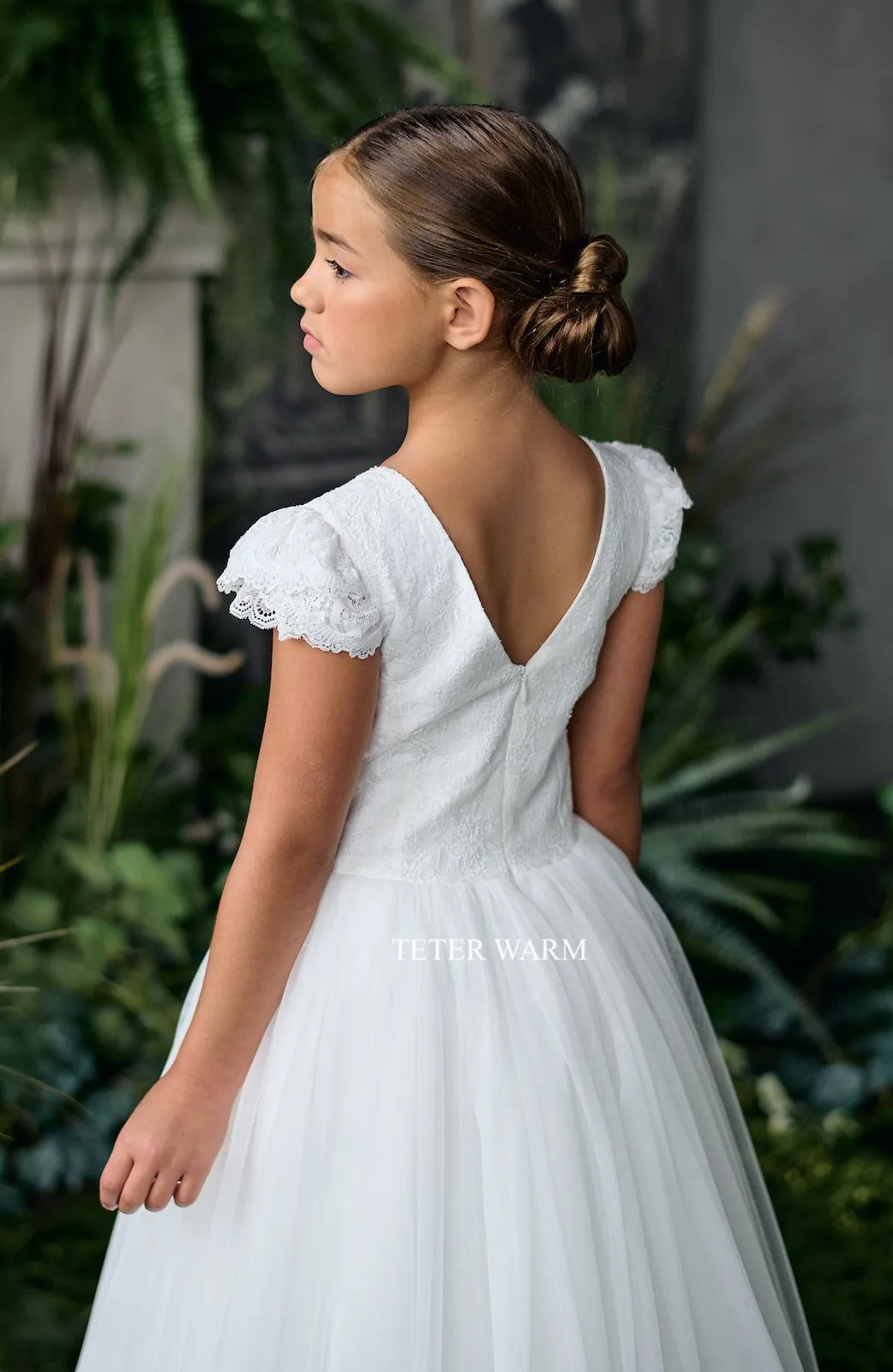 Lace Tulle Dress ES05