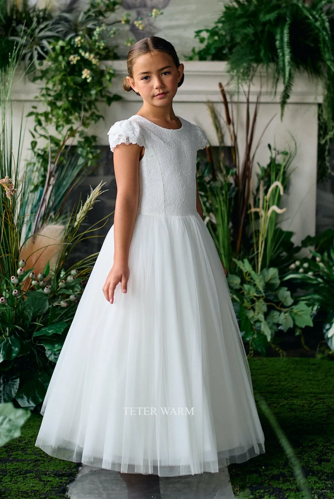 Lace Tulle Dress ES05