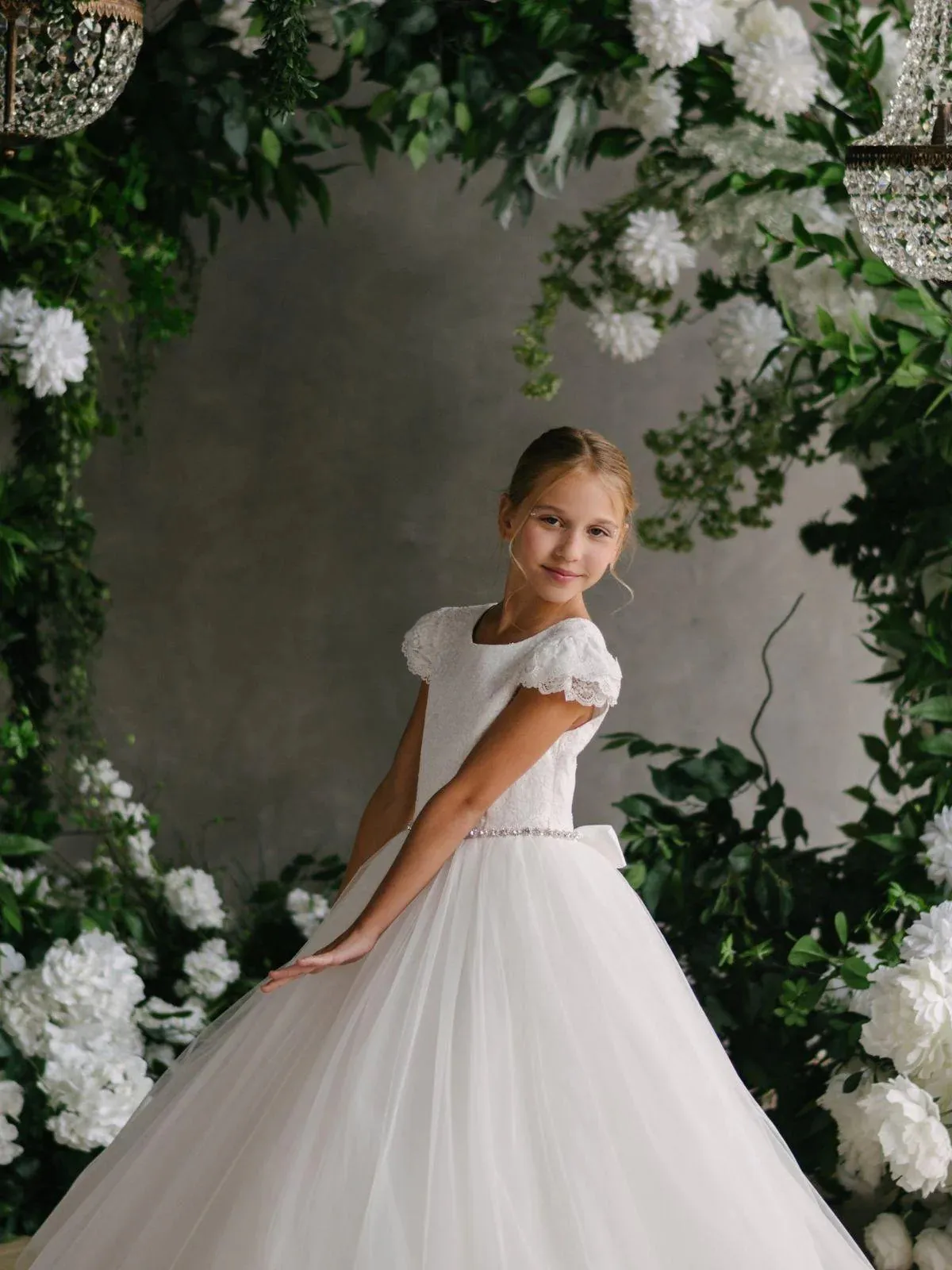 Lace Tulle Dress ES05