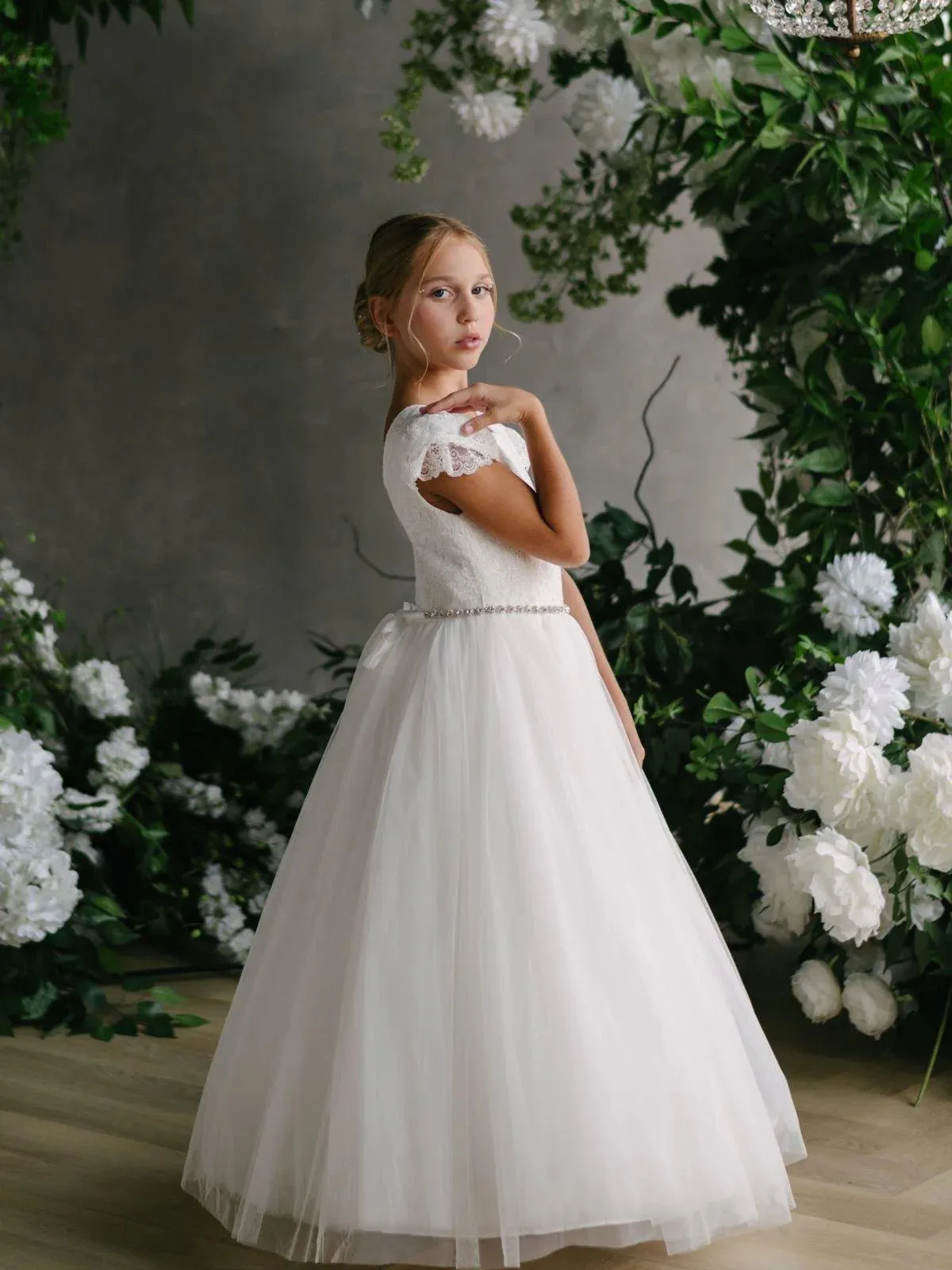 Lace Tulle Dress ES05