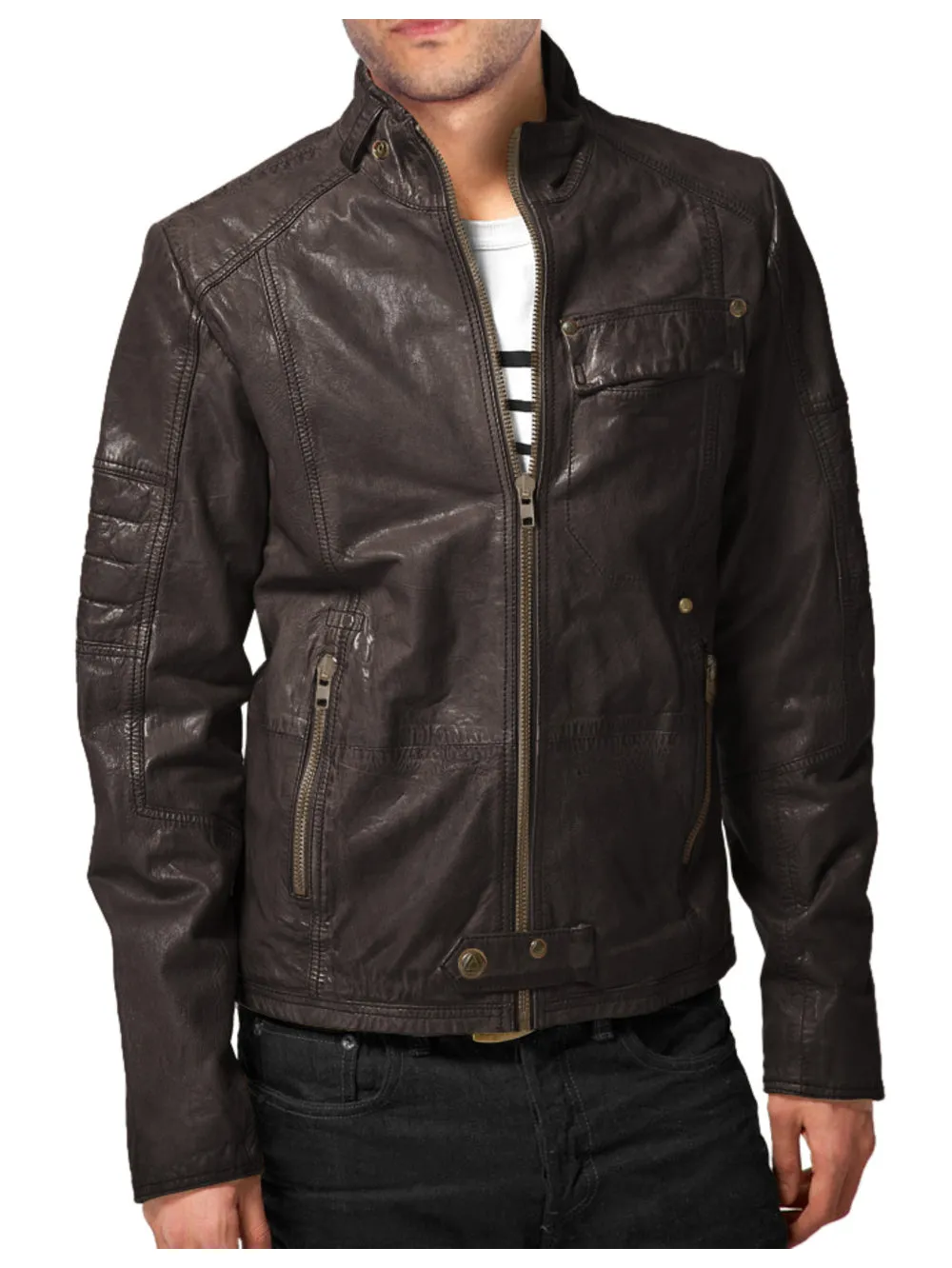 Lambskin Star Style Leather Jacket