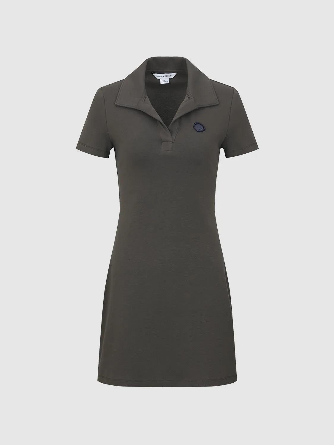 Lapel Skinny-Fit Dresses