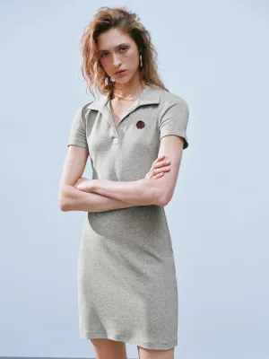 Lapel Skinny-Fit Dresses