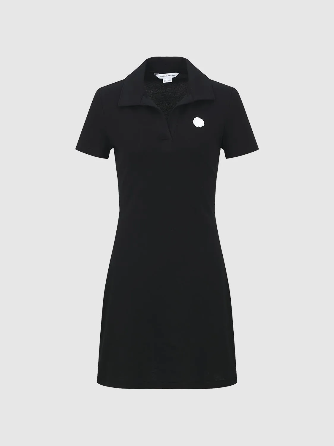 Lapel Skinny-Fit Dresses