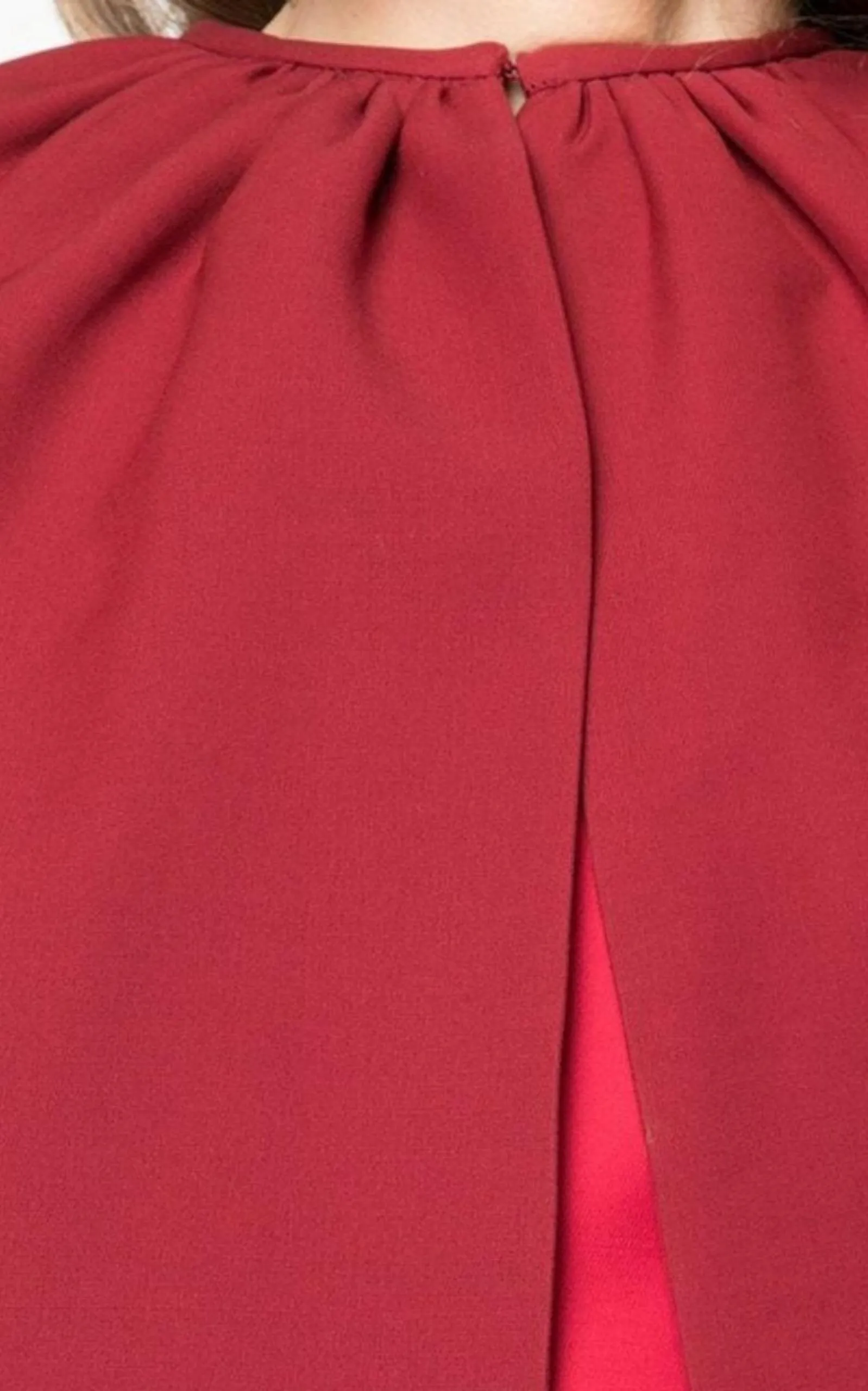 Layered Cape Dress