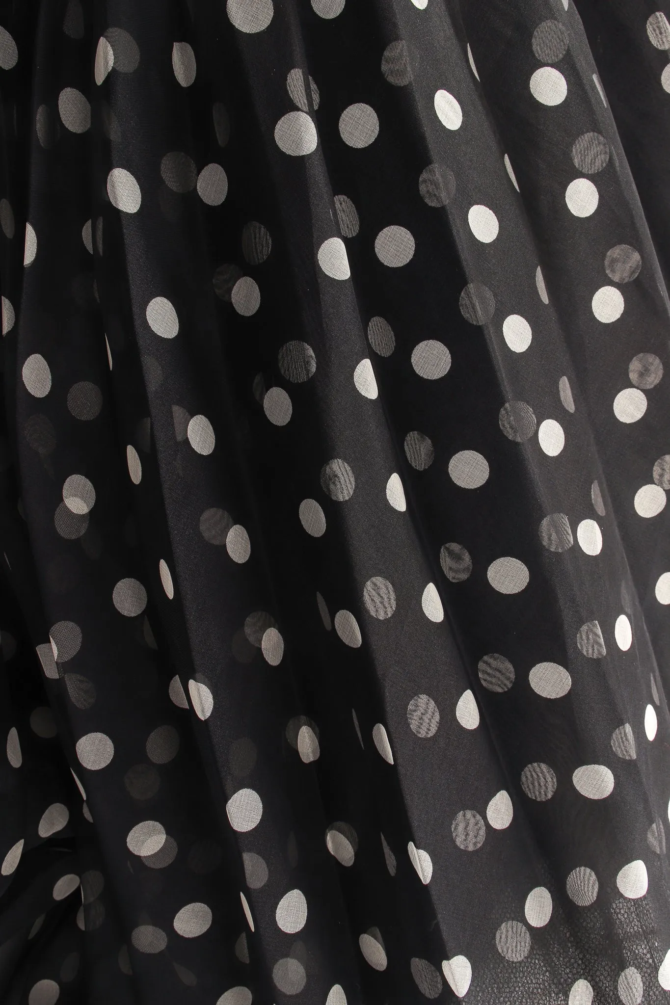 Layered Organza Dot Skirt