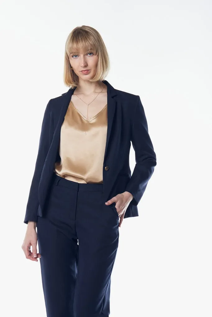 LE REUSSI - Original Wool Navy Blazer/Suit