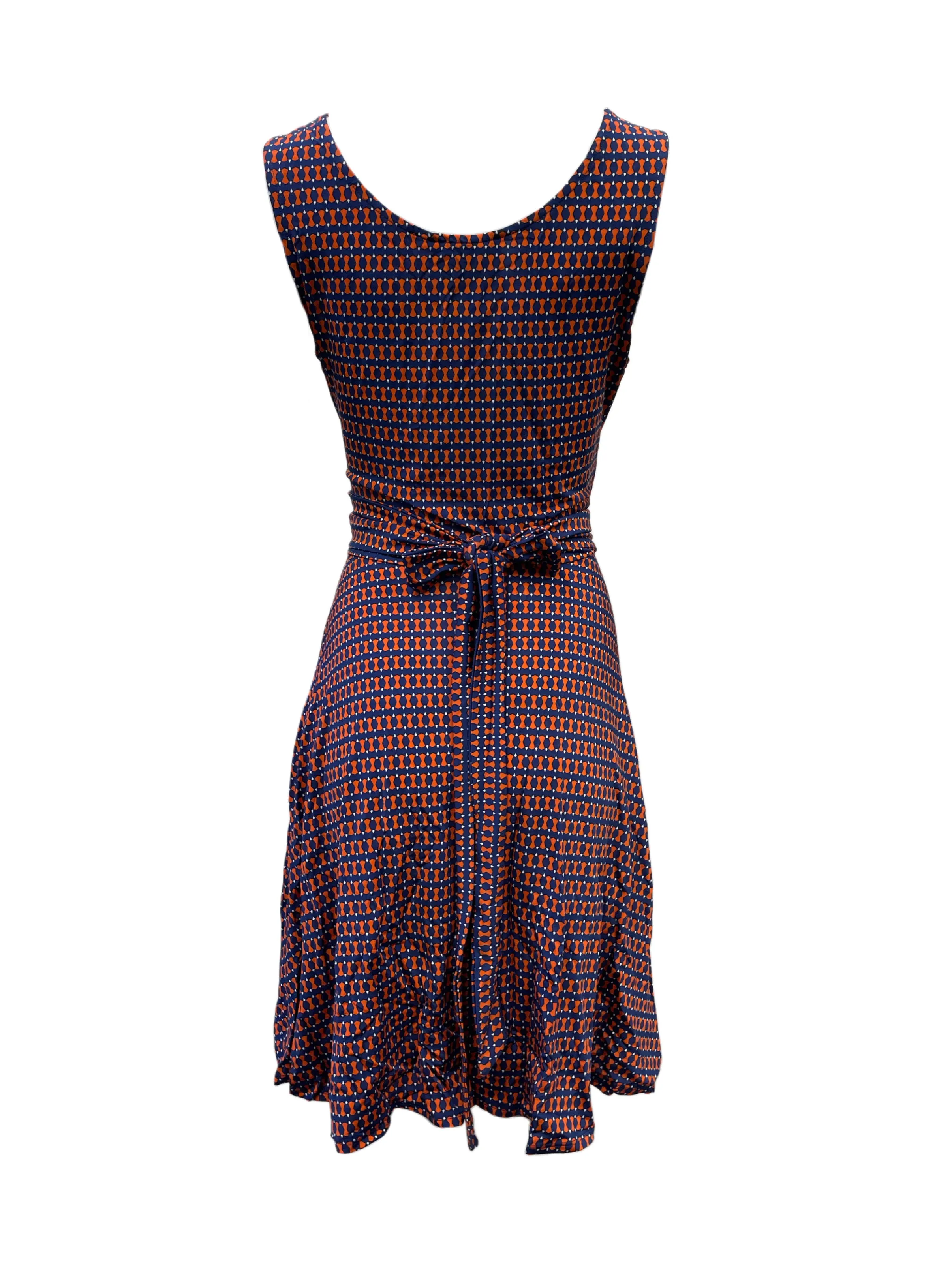 Leota Women's Multicoloured Suited Up A-Line Stretchy Dress #2484 Large NWT