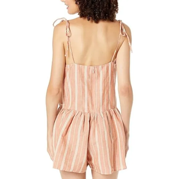 Levi's Rori Stripped Shorts Romper