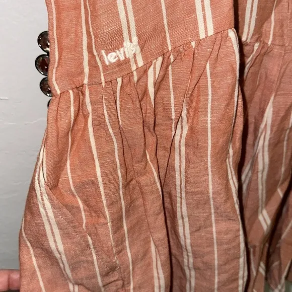 Levi's Rori Stripped Shorts Romper