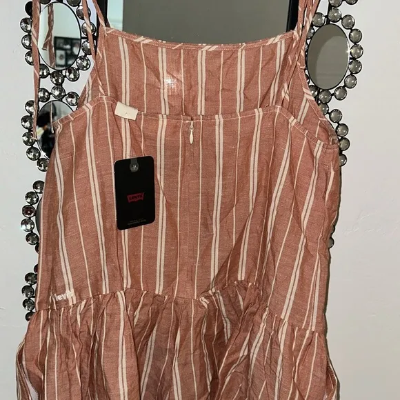 Levi's Rori Stripped Shorts Romper