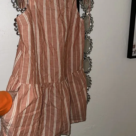 Levi's Rori Stripped Shorts Romper