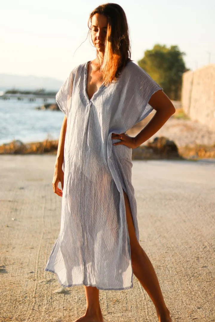 Light Blue Beach Dress
