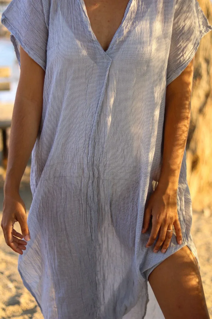 Light Blue Beach Dress