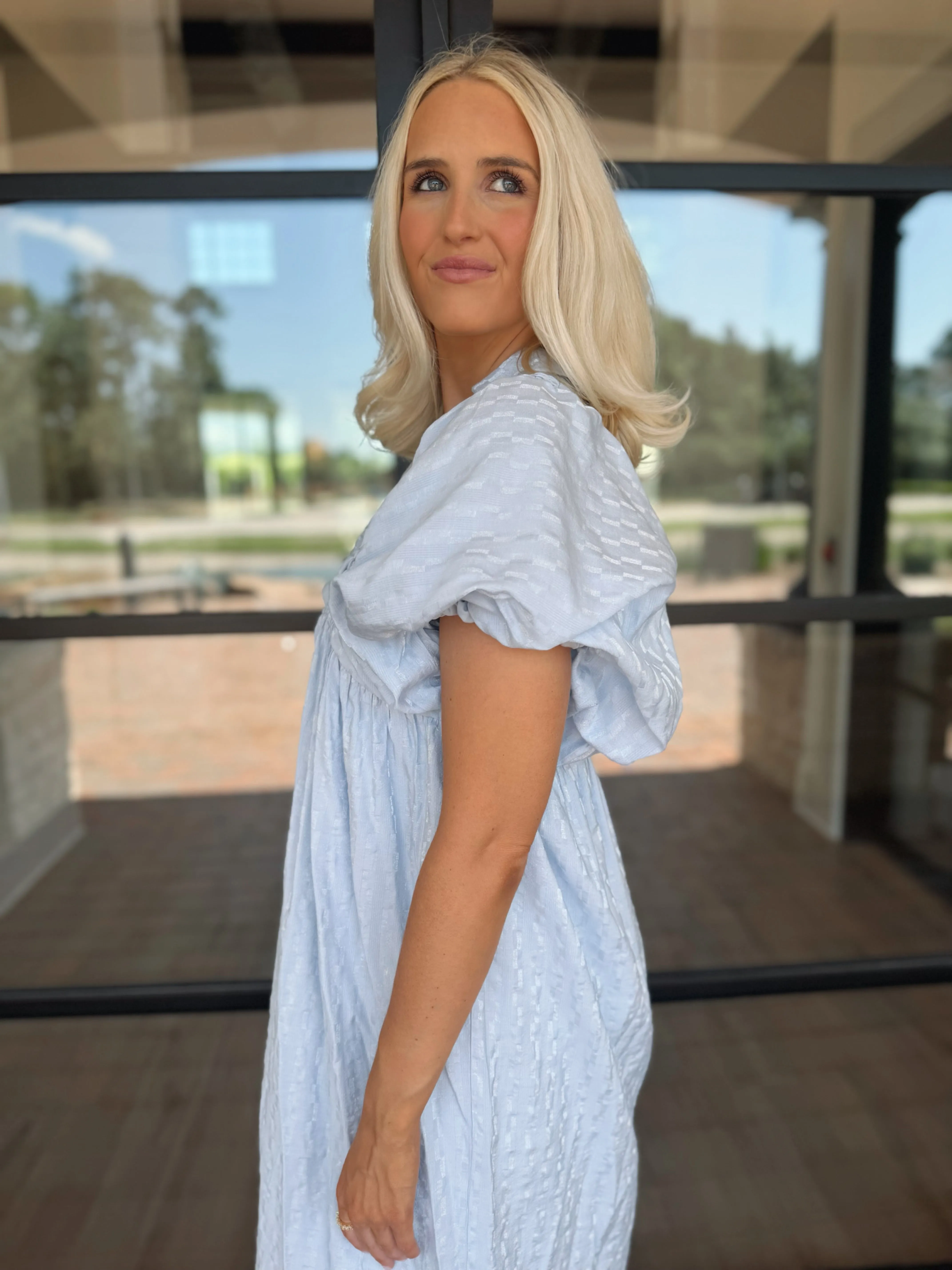 Light Blue Maxi Dress