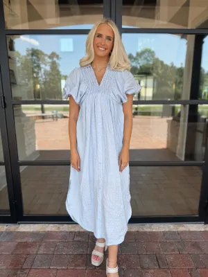 Light Blue Maxi Dress