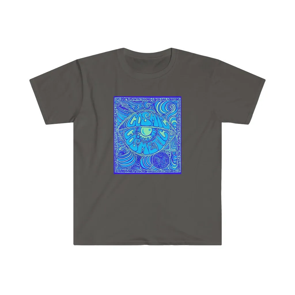 Limited Edition Cosmic Over Cosmetic Soft Cotton SS Tee - Blue Bliss