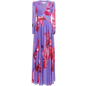 Lizzie V Neck Long Sleeve Holiday Party High Waist Slim Dress