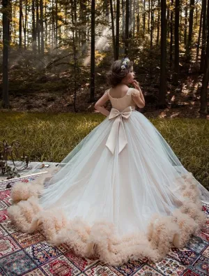 Lombardy Flower Girl Dress For Wedding