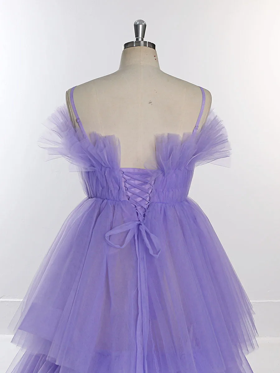 Long Layered Tulle Dress Birthday Photo Shot Gown Wedding Dress for Women YW230105