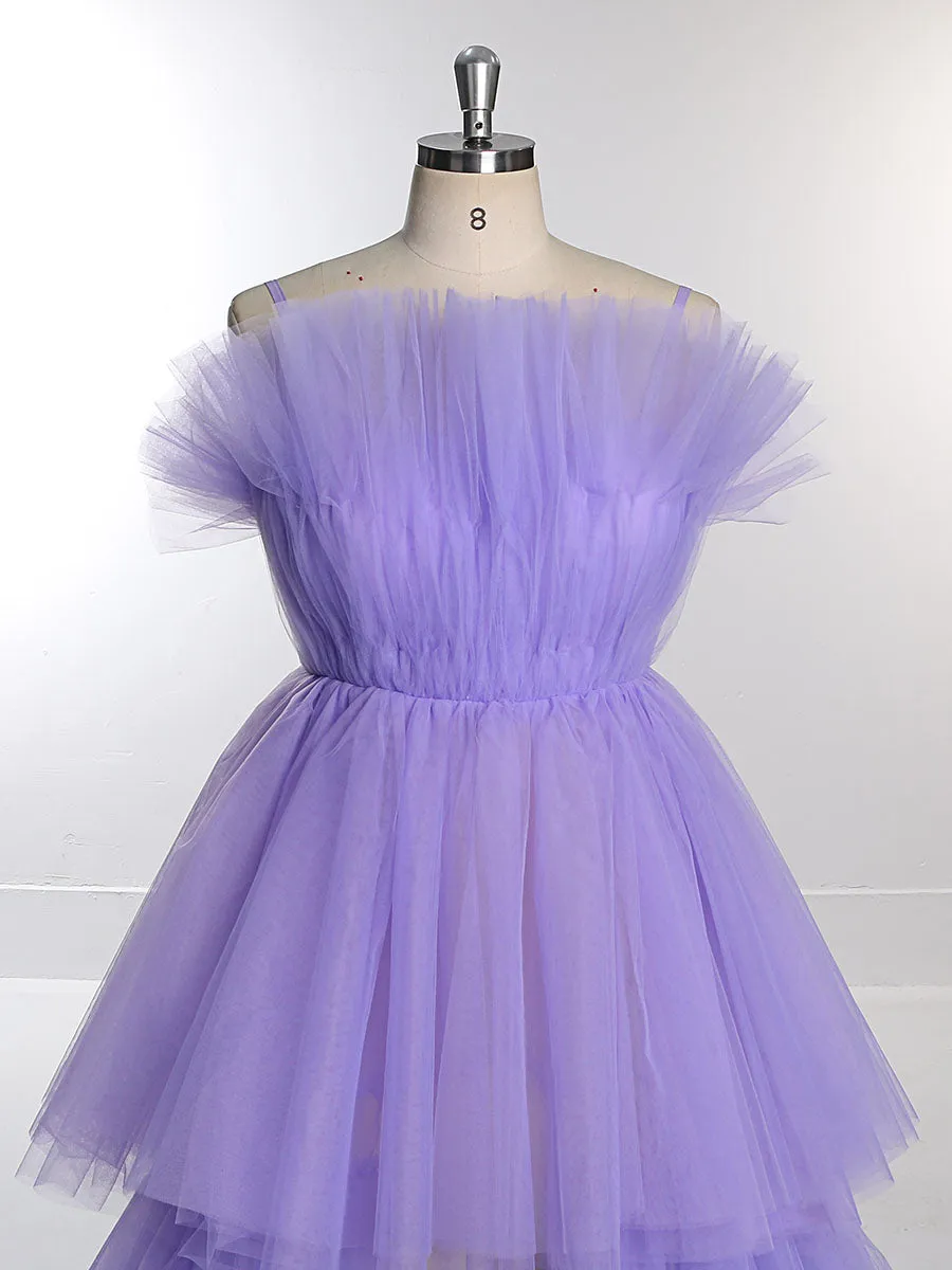 Long Layered Tulle Dress Birthday Photo Shot Gown Wedding Dress for Women YW230105