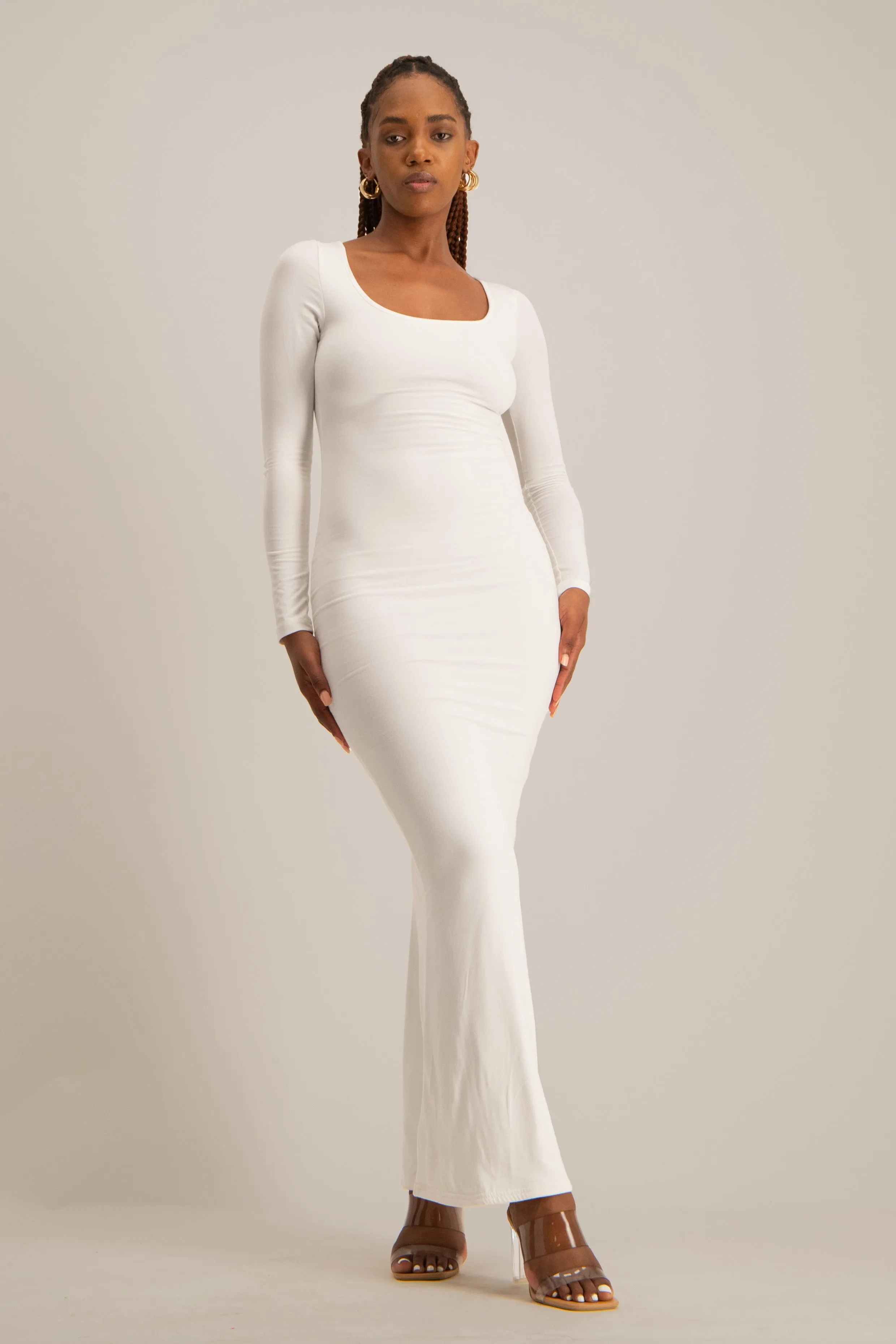 Long Sleeve Lounge Maxi Dress