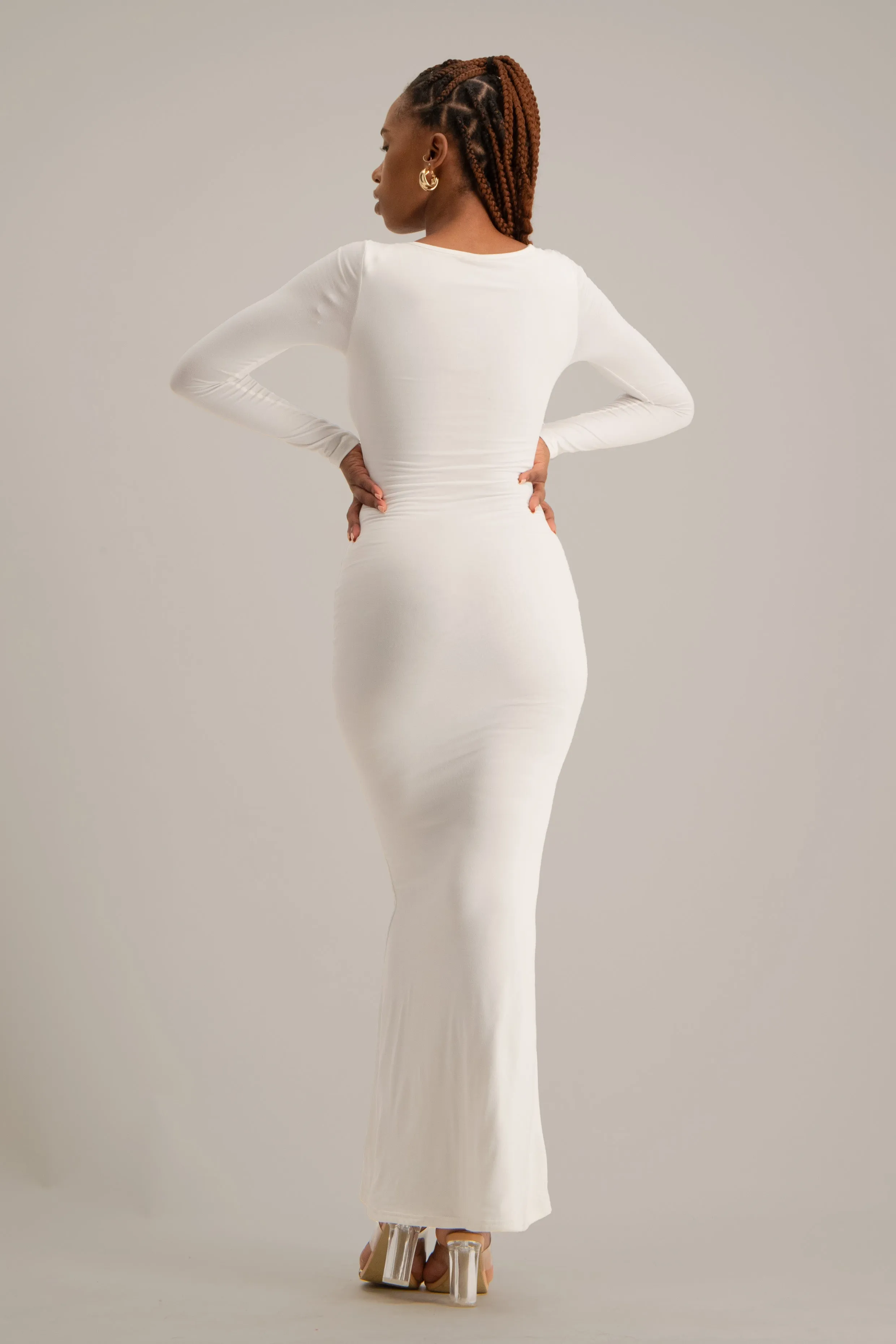 Long Sleeve Lounge Maxi Dress