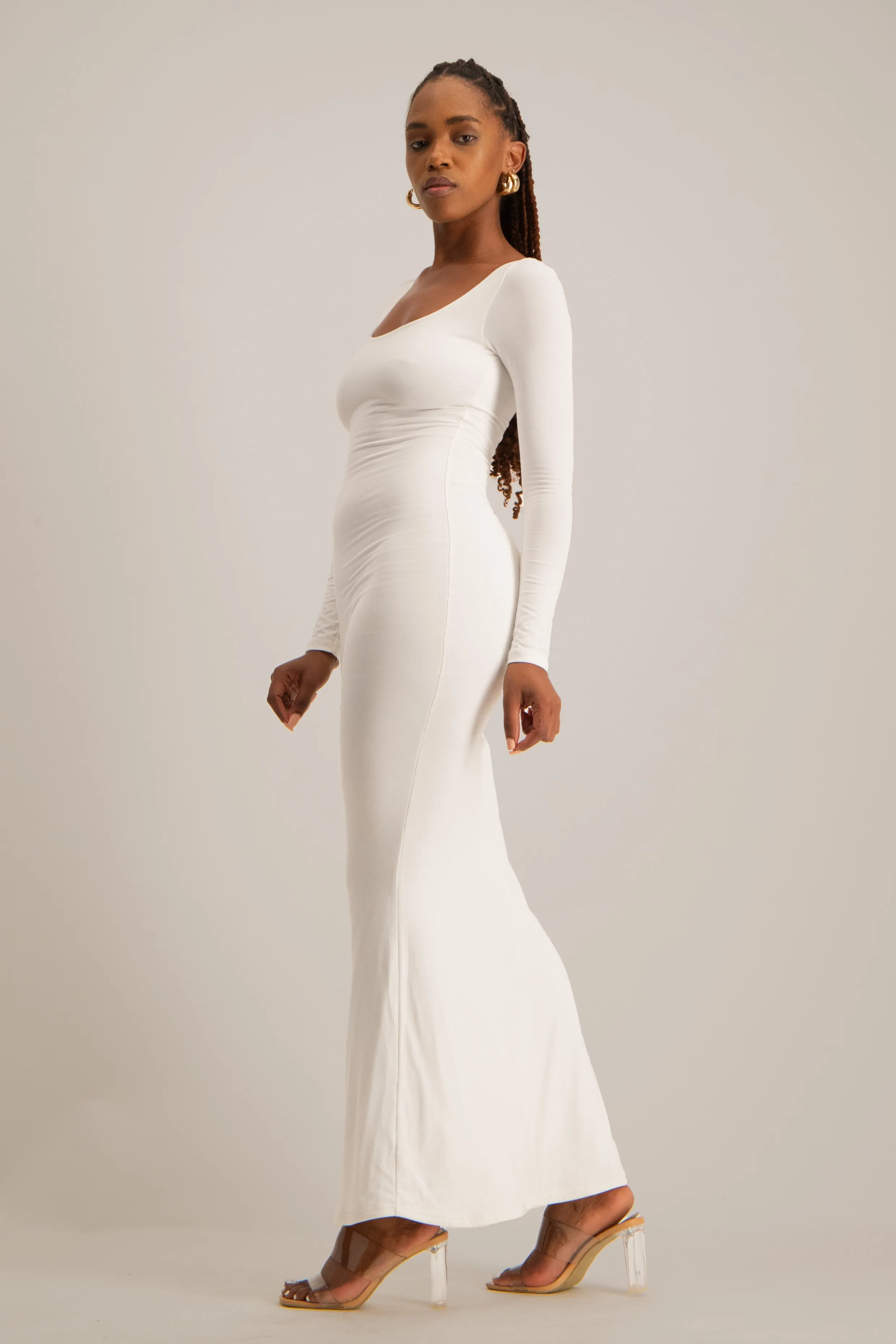 Long Sleeve Lounge Maxi Dress