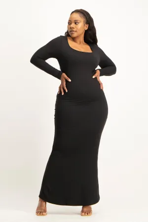 Long Sleeve Lounge Maxi Dress
