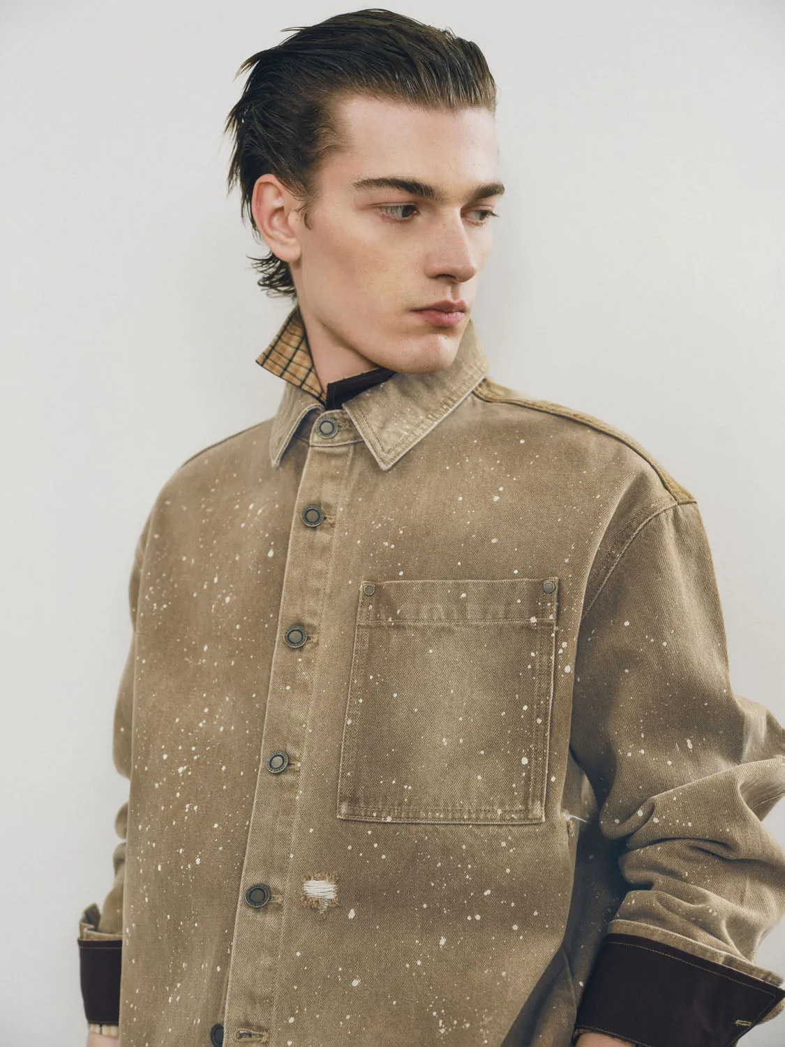Loose Denim Shirts