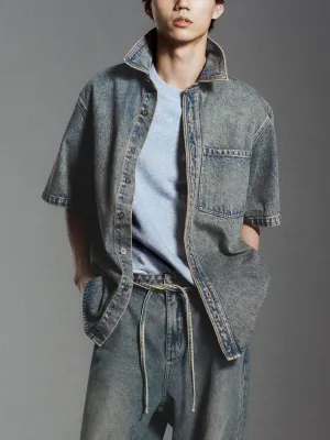 Loose Denim Shirts