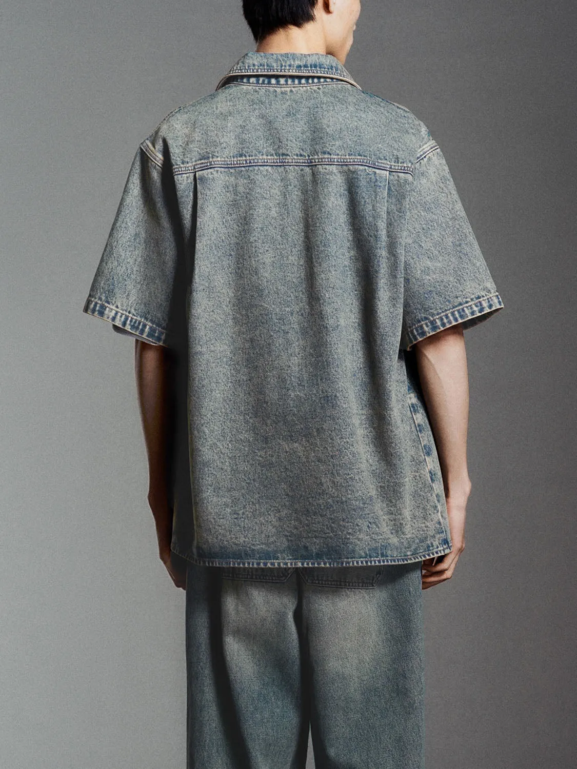 Loose Denim Shirts