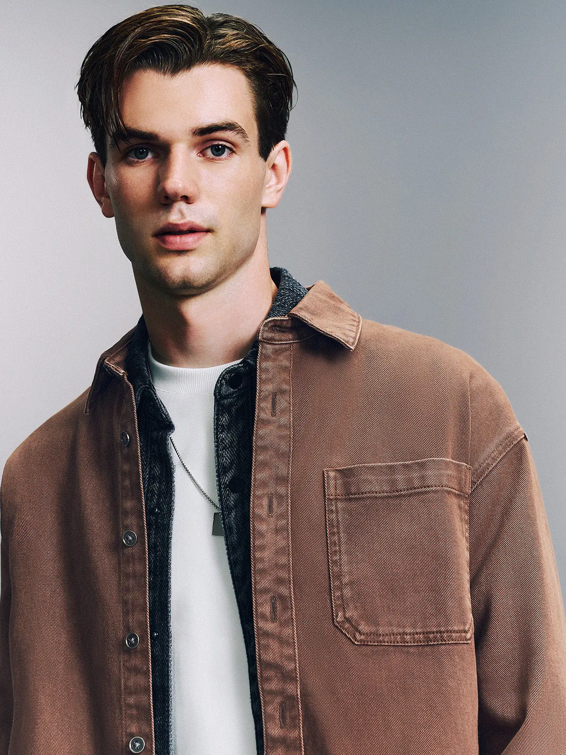 Loose Denim Shirts
