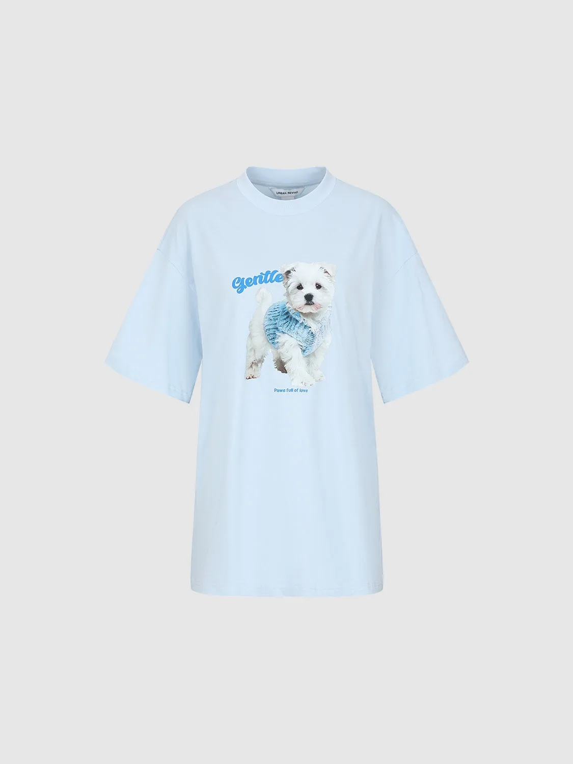 Loose Printed Short Sleeve Shirts