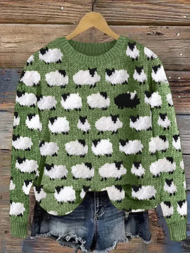 Lorena® | Pullover With A Cozy Print
