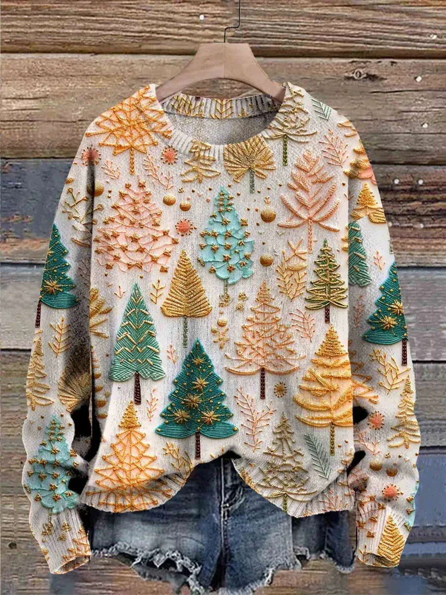 Lorena® | Pullover With A Cozy Print