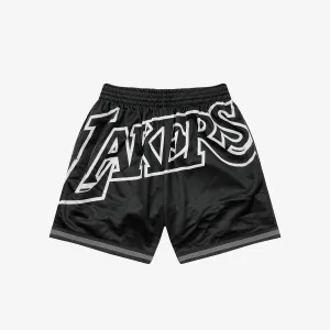Los Angeles Lakers Big Face 3.0 Shorts - Black