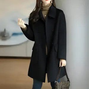 Luna™ | Chic & Warm Double-Breasted Coat