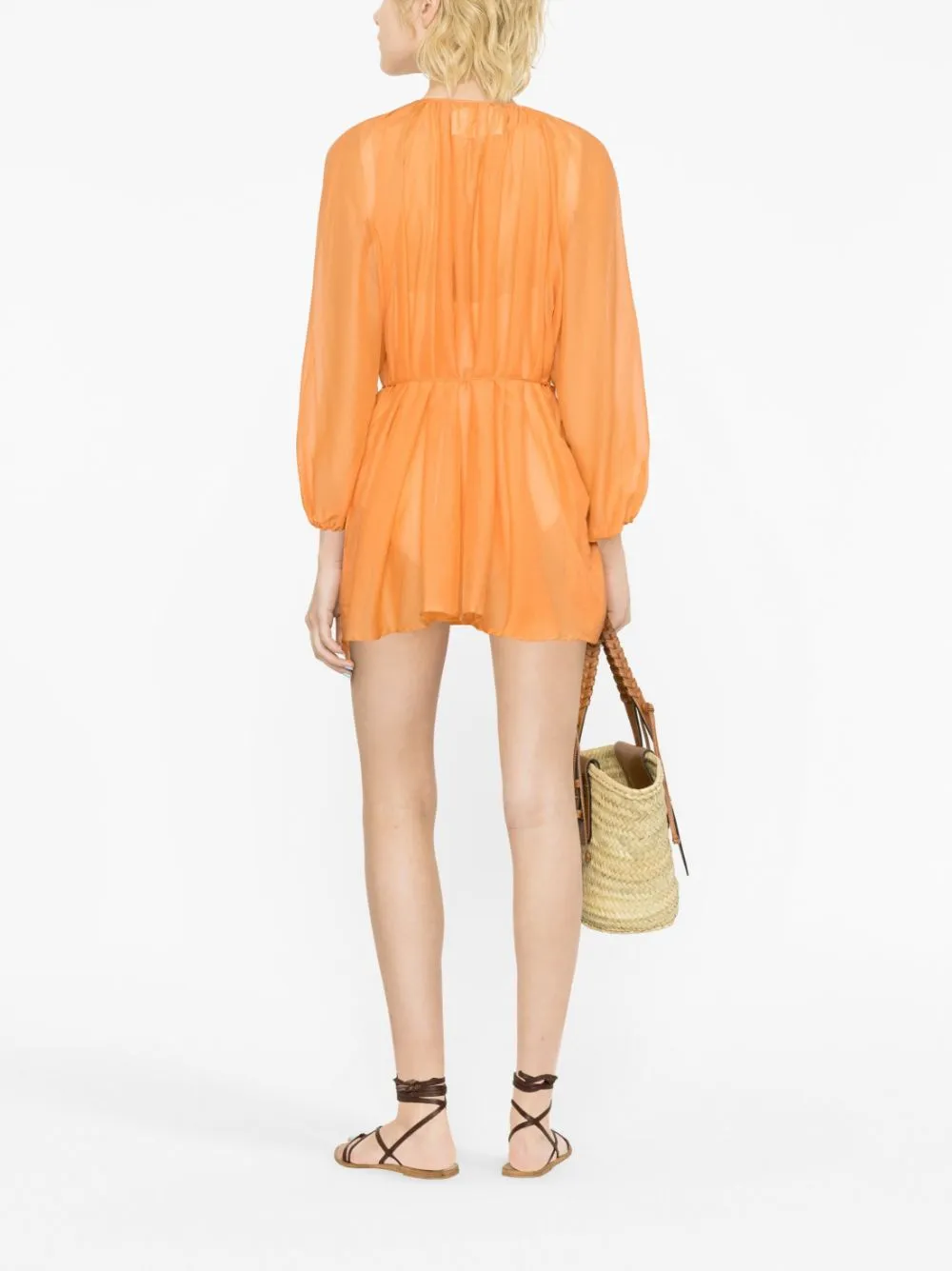 MANEBI Dresses Orange
