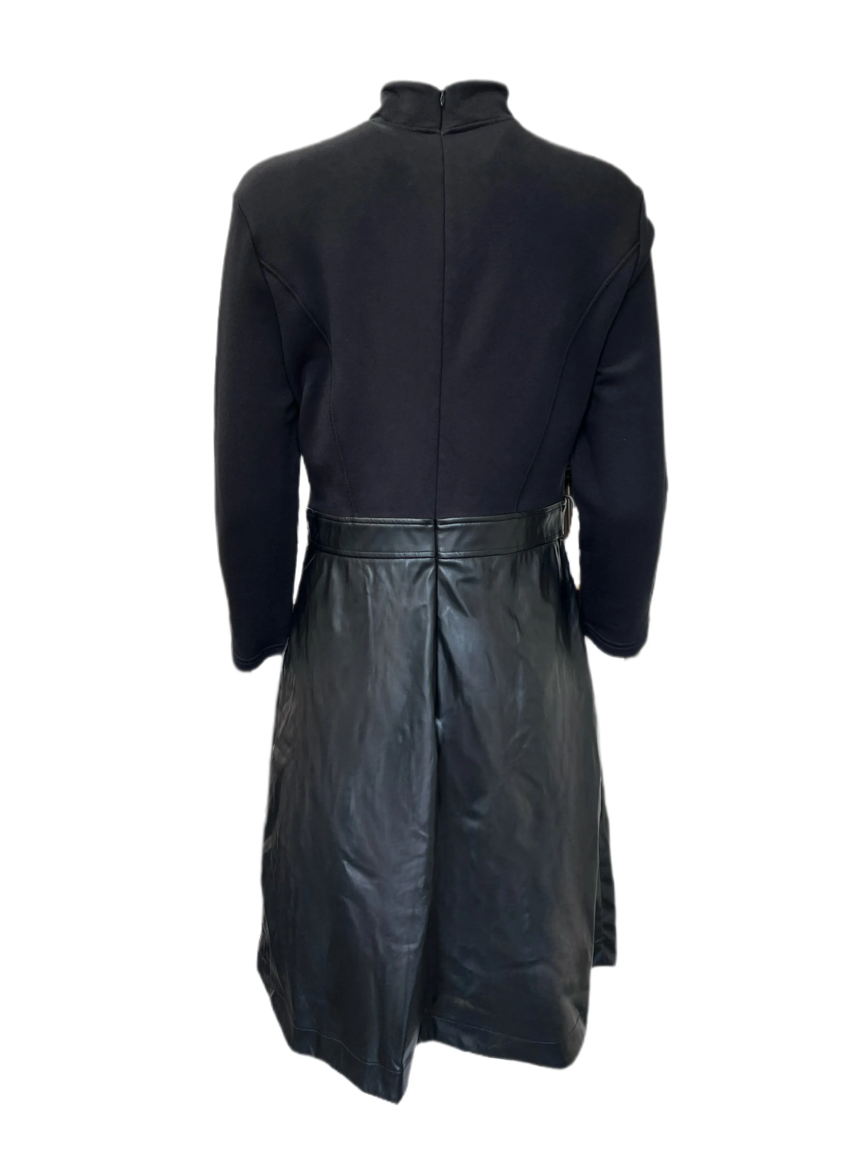 Marella By Max Mara Women's Black Albata Jersey Dress Size XL NWT