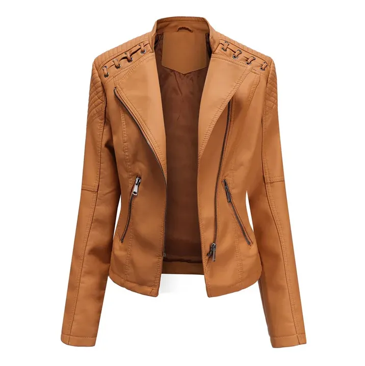 Marie - stylish leather jacket