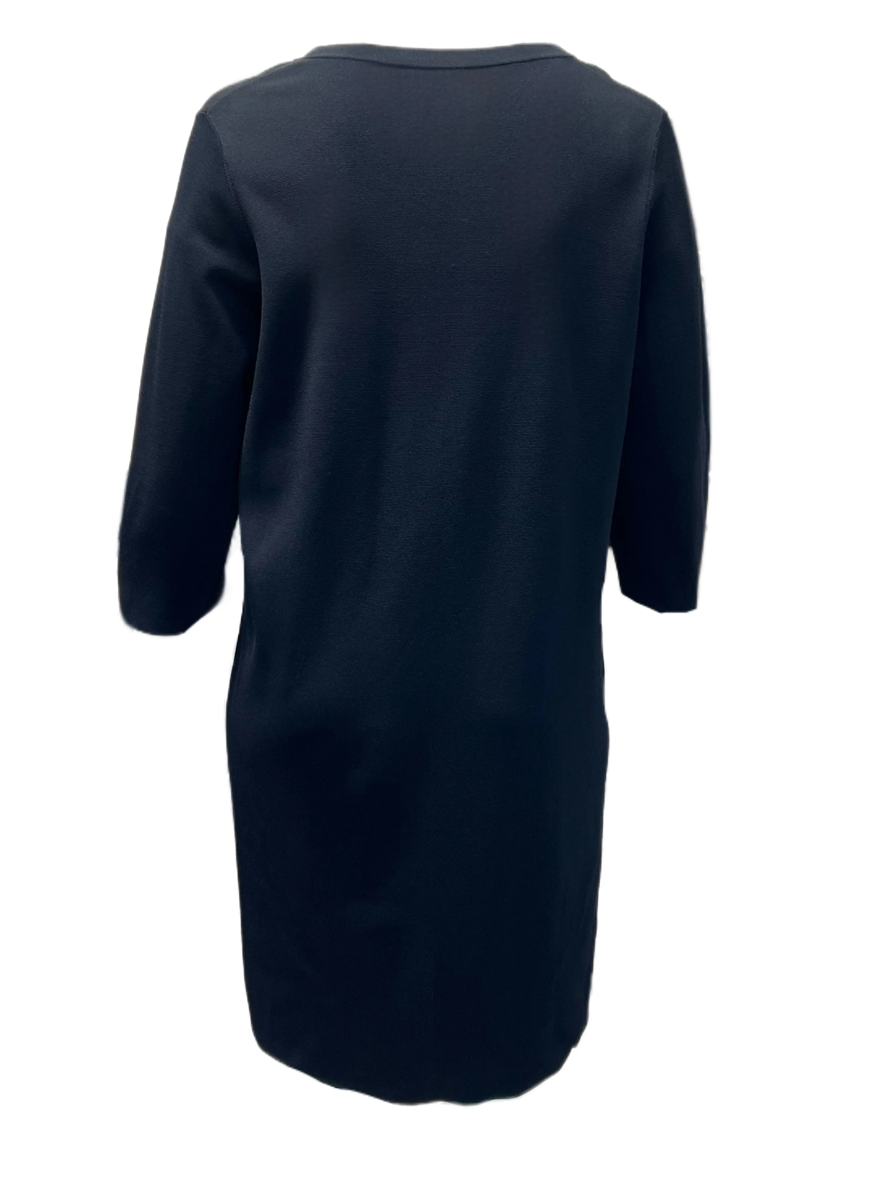 Marina Rinaldi Women's Black Gabbiano Knitted Sweater NWT