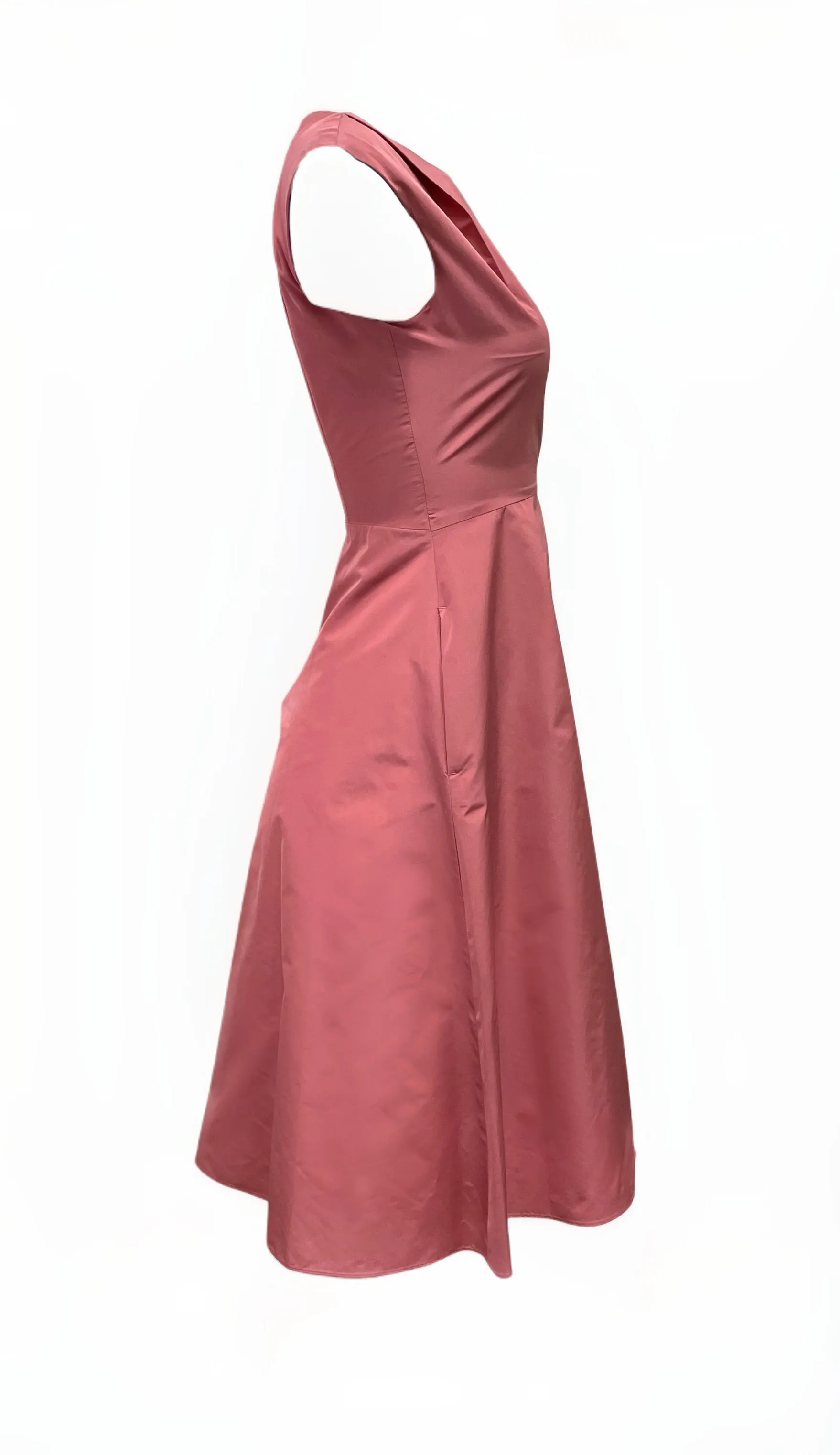 Max Mara Women's Rose Antique Erik A-Line Midi Dress NWT