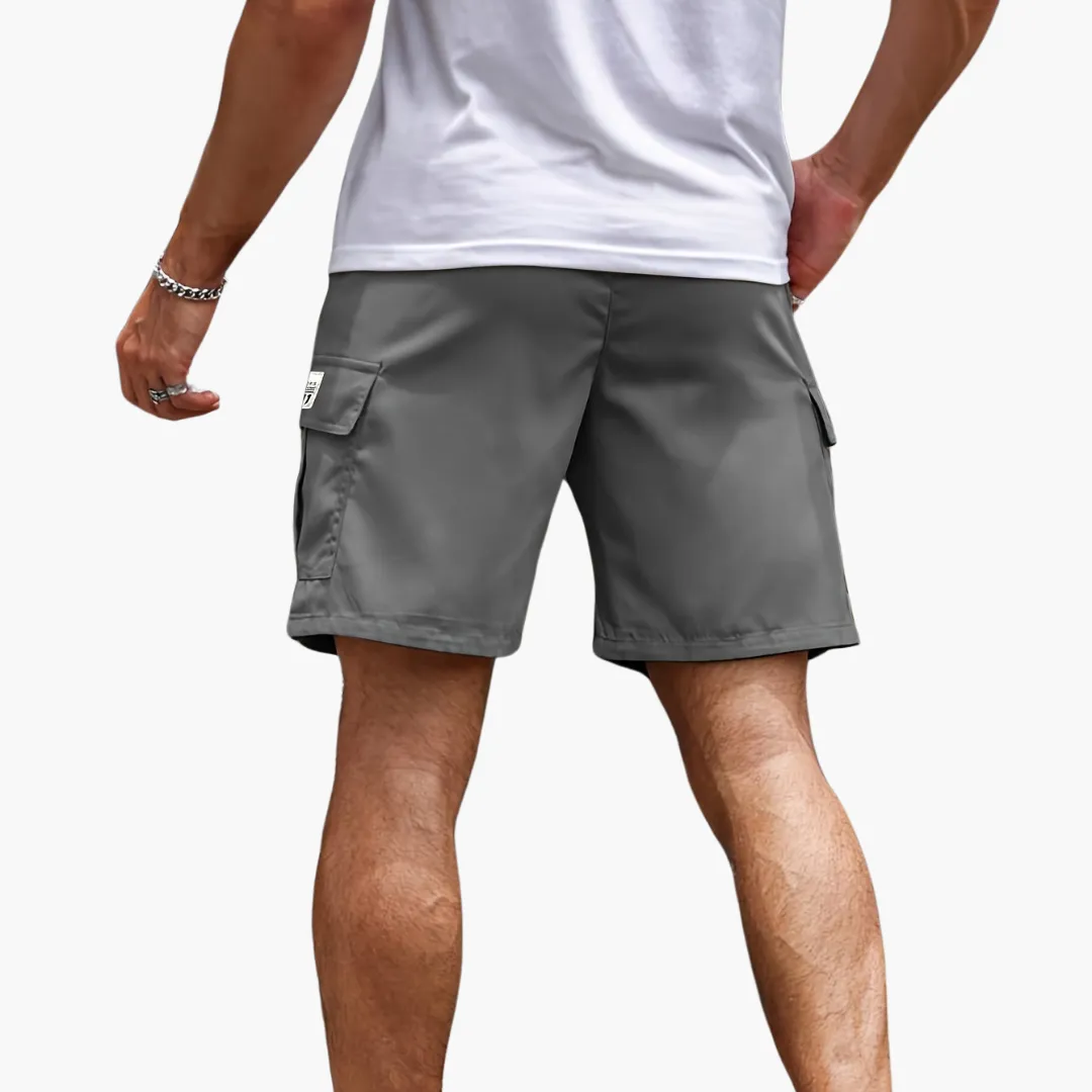 Men's Cargo Shorts - Versatile Outdoor Wear with Multiple Pockets