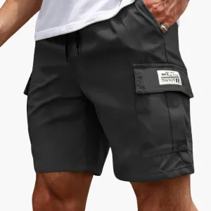 Men's Cargo Shorts - Versatile Outdoor Wear with Multiple Pockets