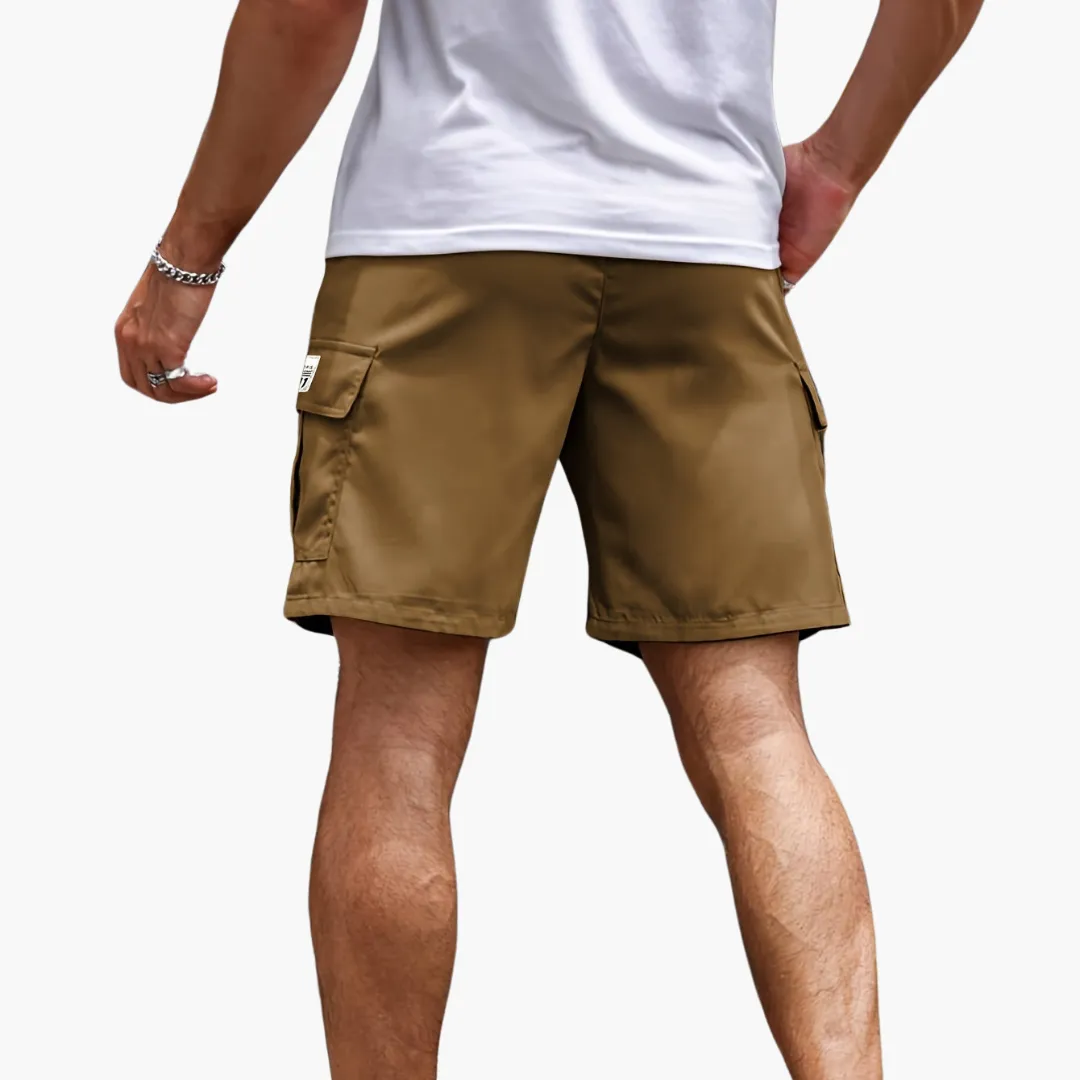 Men's Cargo Shorts - Versatile Outdoor Wear with Multiple Pockets